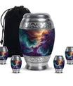Galaxy Abstract Urn For Funeral - Abstract Space Urn For Adult Human Ashes