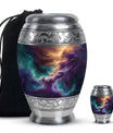 Galaxy Abstract Urn For Funeral - Abstract Space Urn For Adult Human Ashes