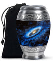 Galaxy Memorial Ashes Urn For Funeral - Artistic Galaxy Cremation Urn