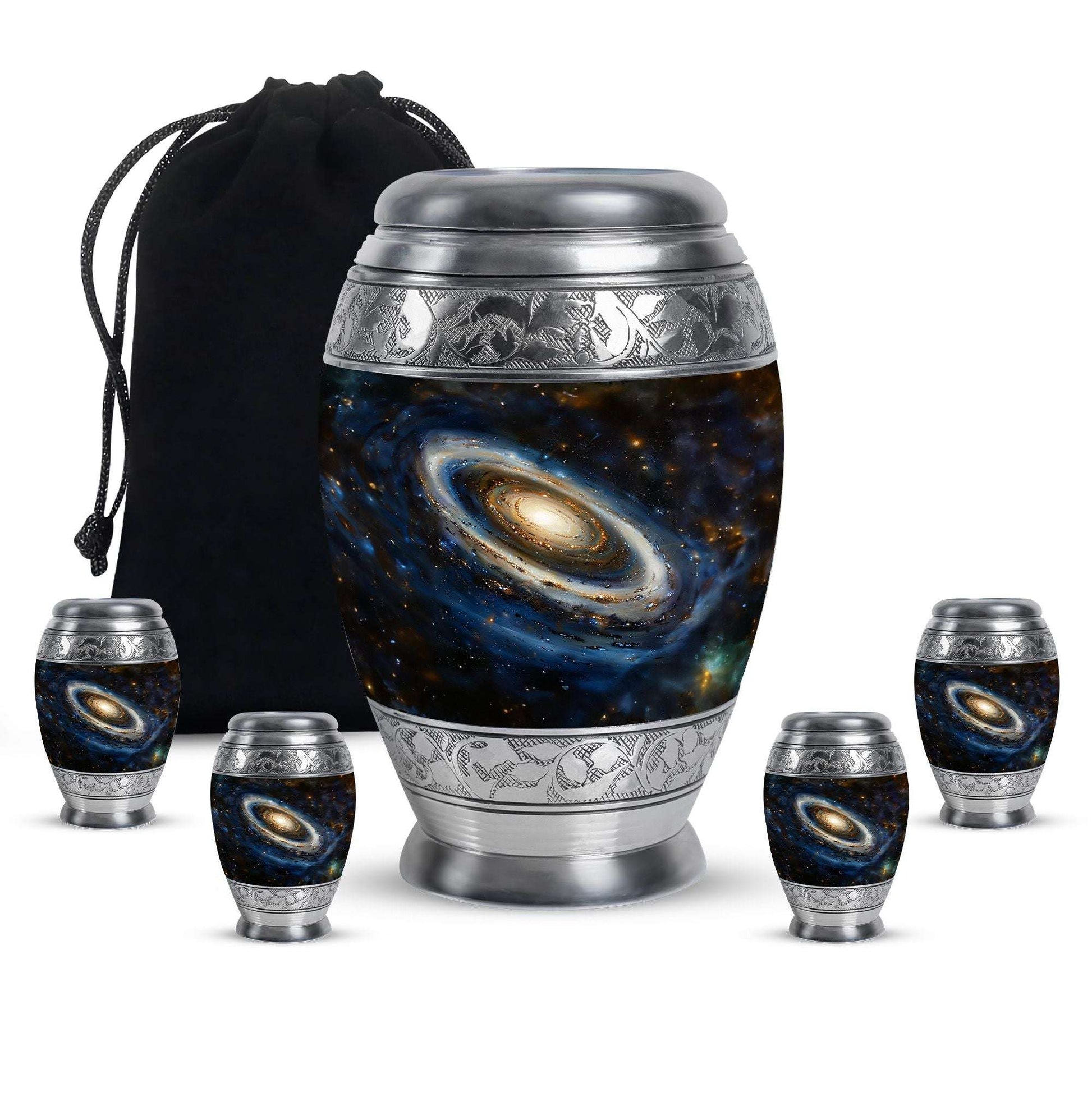 Galaxy Medium Urn For Ashes - Vast Space Urns For Adult Male & Female