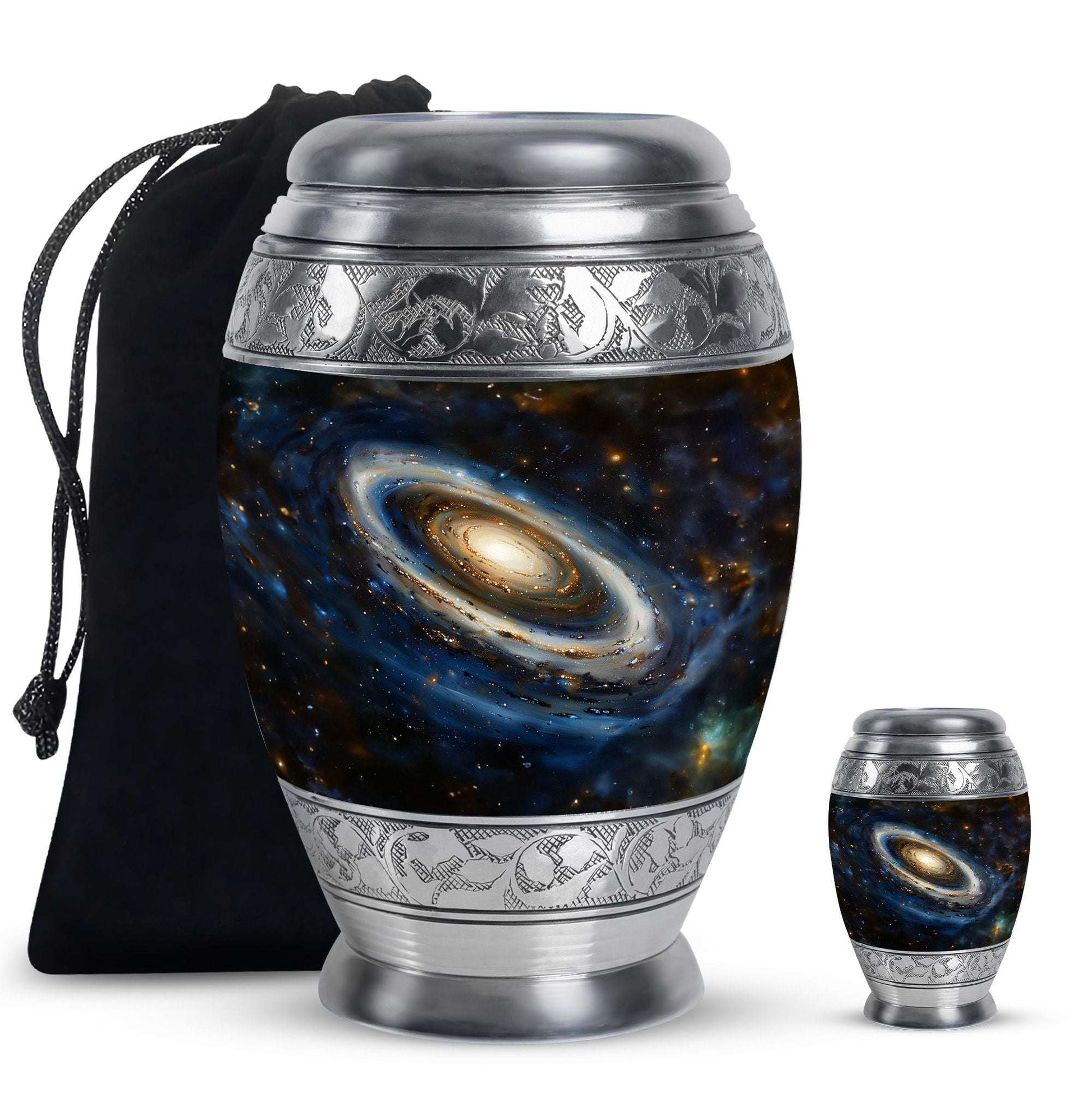 Galaxy Medium Urn For Ashes - Vast Space Urns For Adult Male & Female