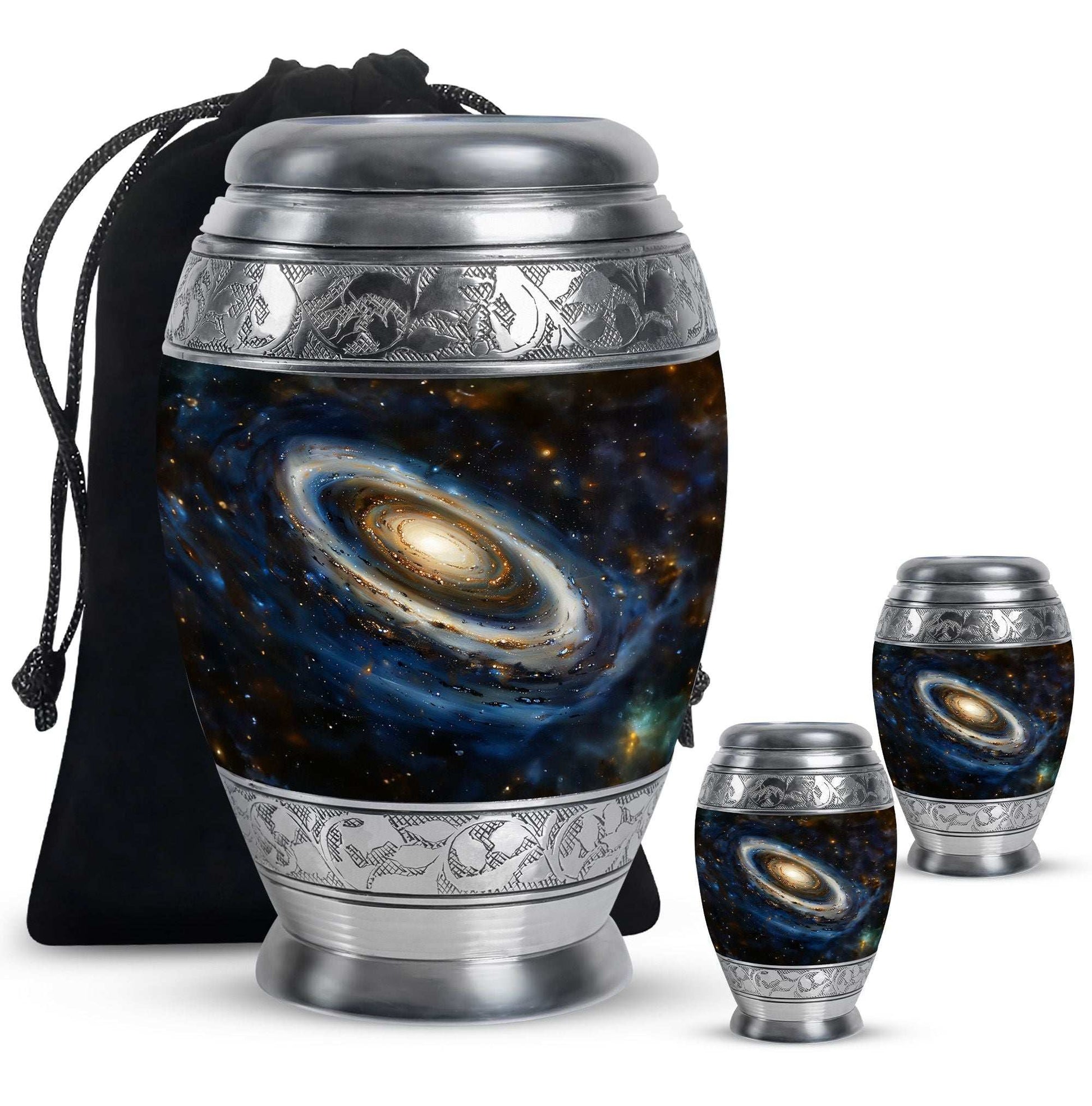 Galaxy Medium Urn For Ashes - Vast Space Urns For Adult Male & Female