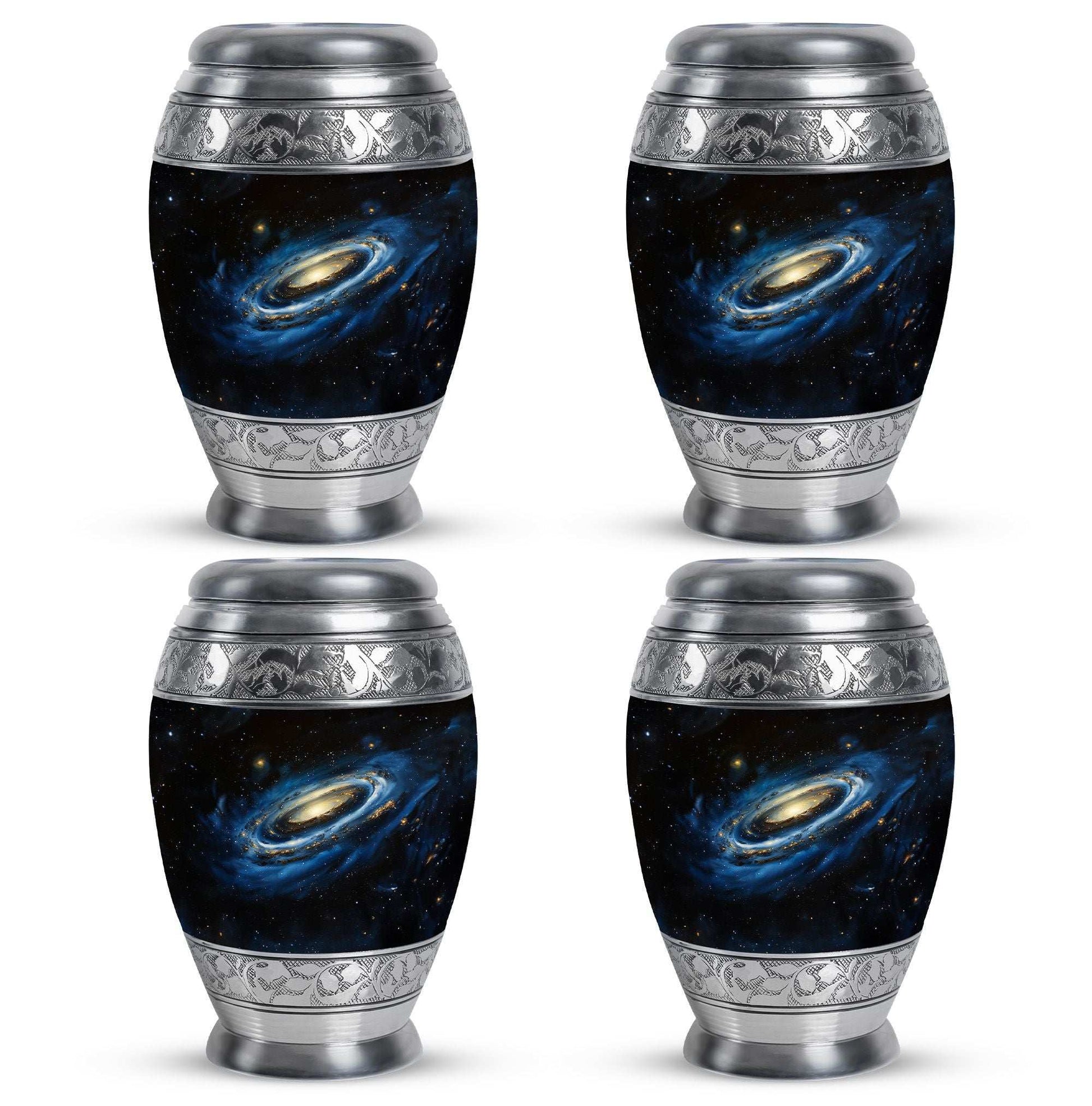 Milky Way Galaxy Funeral Urns For Ashes - Outer Space Memorial Urn