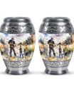 Artistic Fishing Cremation Ashes Urns - Father & Daughter Memorial Urn