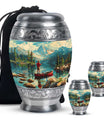 Fishing Boat Memorial Urn For Ashes - Artistic Cremation Urn For Funeral