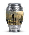 Father & Son Fishing Memorial Urn - Funeral Urns For Human Ashes