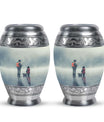 Fishing Memorial Urn For Fathers - Fishermen Cremation Urn For Funeral