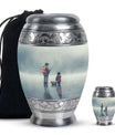 Fishing Memorial Urn For Fathers - Fishermen Cremation Urn For Funeral