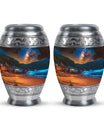 Starry Beach Urns For Ashes For Humans Funeral - Memorial Urn For Dad