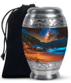 Starry Beach Urns For Ashes For Humans Funeral - Memorial Urn For Dad