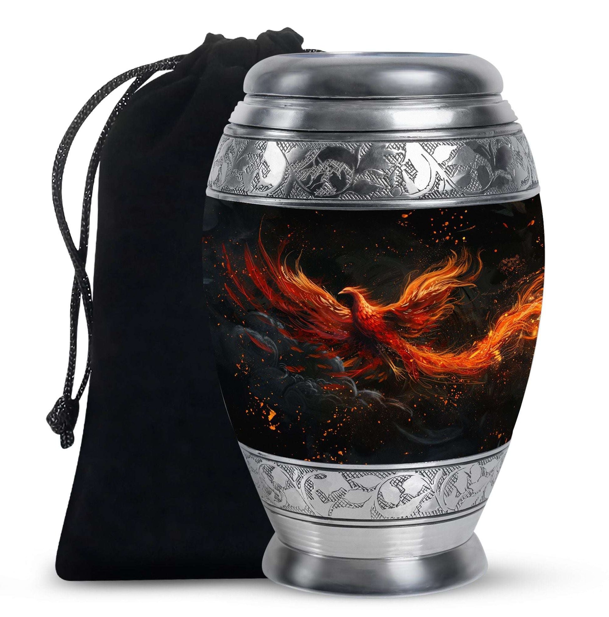 Phoenix Urn For Human Ashes - Phoenix Urn For Adult Male & Female