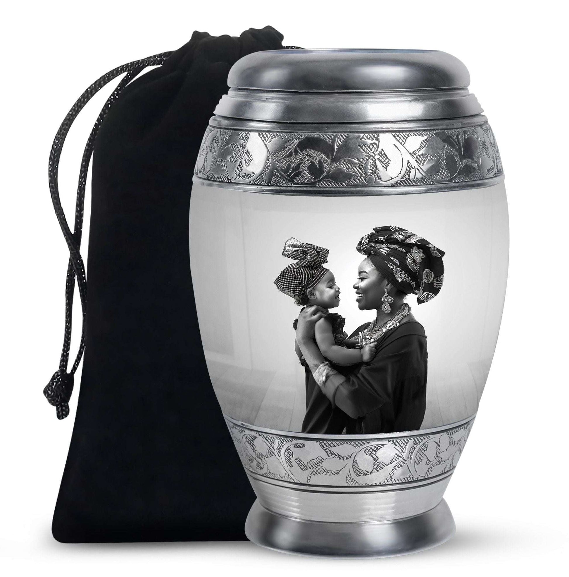Mother's Love Urn For Human Ashes - Mother's Memorial Ashes Keepsake