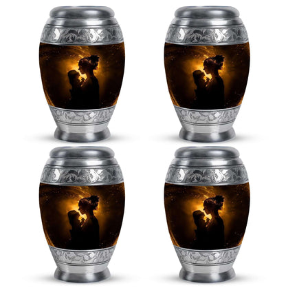 Mother And Child Memorial Urns For Ashes - Cremation Urn For Mother