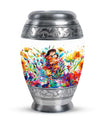 Mother Love Urn for Human Ashes – Colorful Mother's Art Memorial Urn