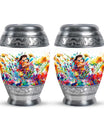 Mother Love Urn for Human Ashes – Colorful Mother's Art Memorial Urn