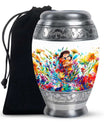 Mother Love Urn for Human Ashes – Colorful Mother's Art Memorial Urn