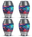 Colorful Dragon Small Urns For Women - Majestic Dragon Memorial Urn