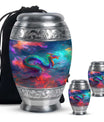 Colorful Dragon Small Urns For Women - Majestic Dragon Memorial Urn