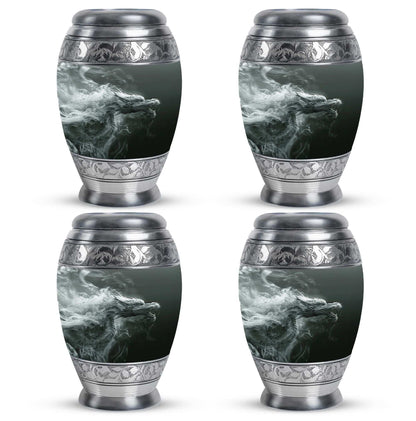 Dragon Memorial Urn For Ashes - Smoky Dragon Ashes Memorial For Men