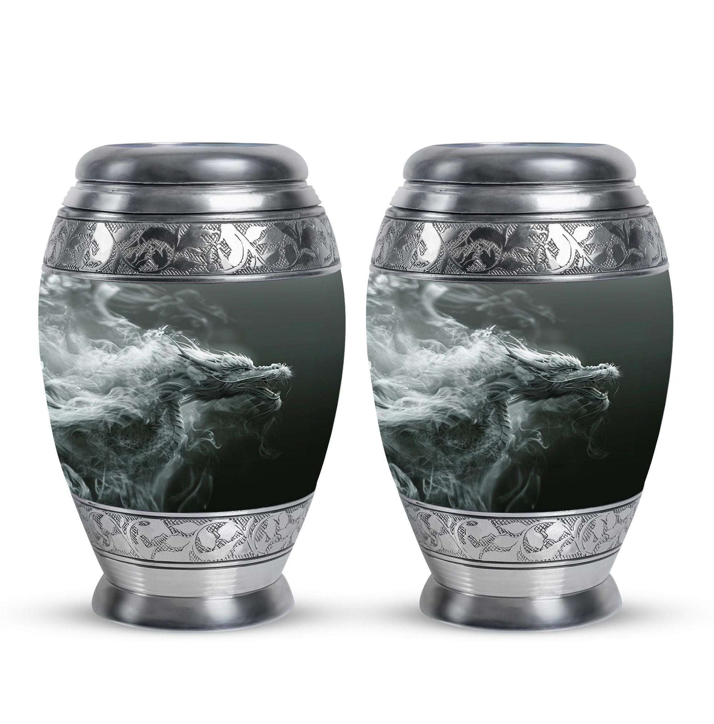 Dragon Memorial Urn For Ashes - Smoky Dragon Ashes Memorial For Men