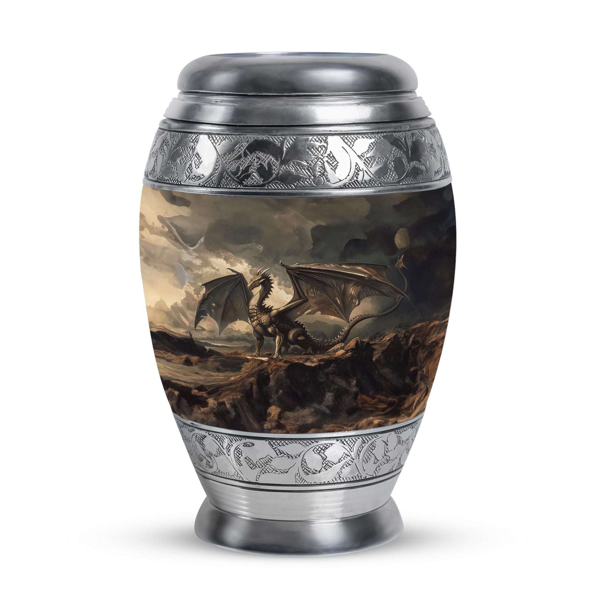 Dragon Urn For Human Ashes Keepsake - Dragon Urn For Adult Men & Women