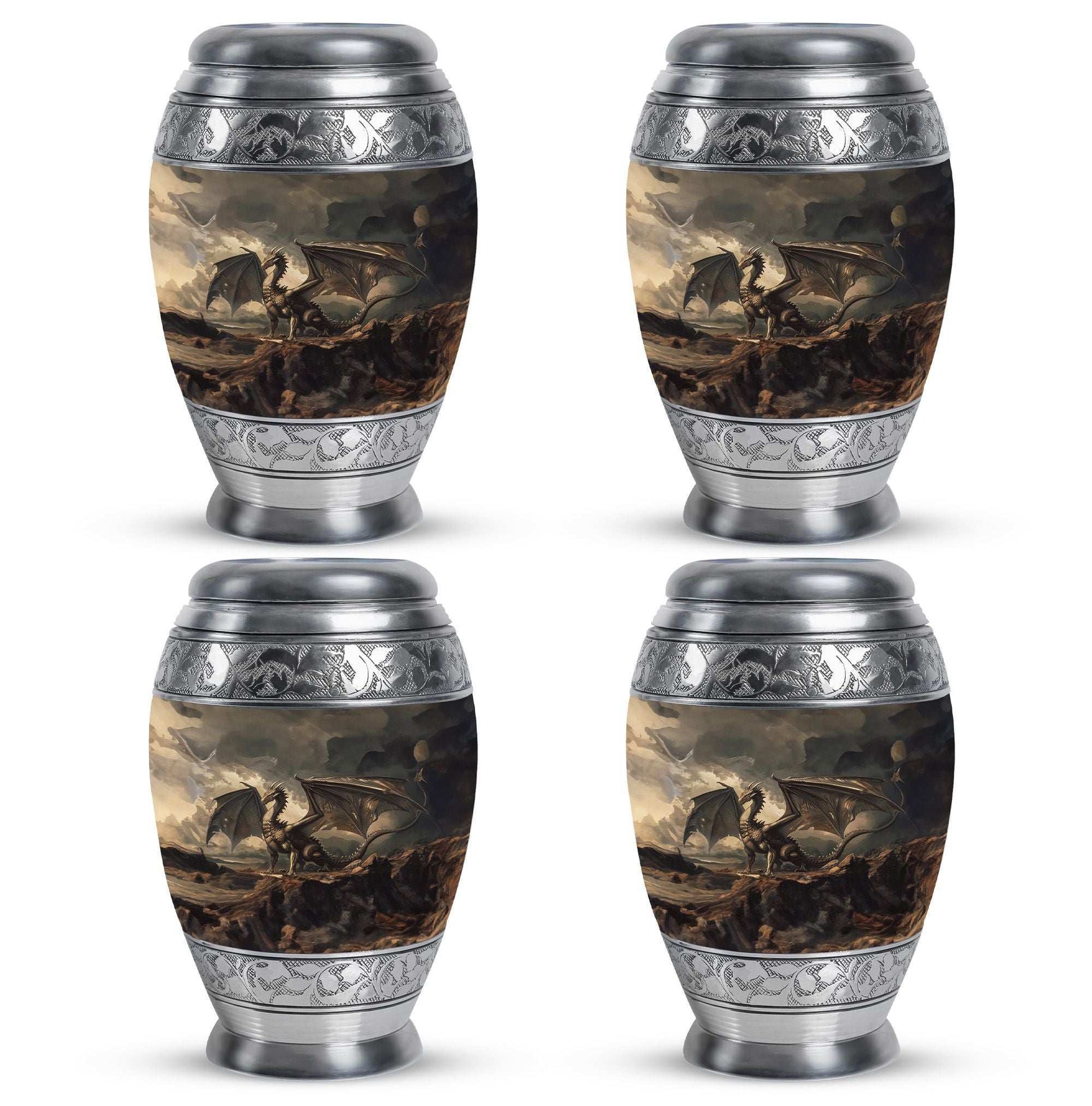 Dragon Urn For Human Ashes Keepsake - Dragon Urn For Adult Men & Women