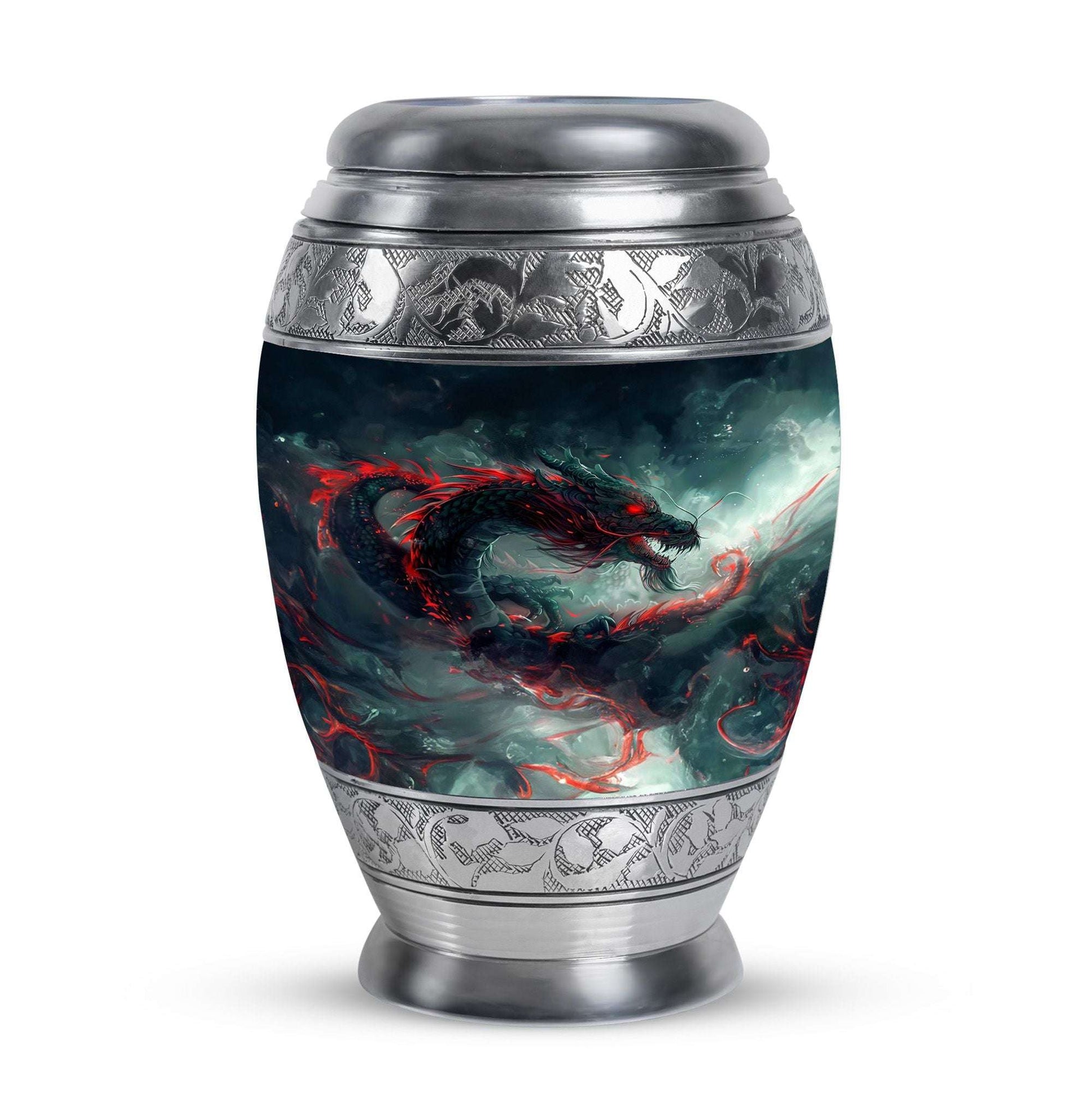 Dragon Memorial Ashes Urn For Adults - Cremation Keepsake For Men & Women