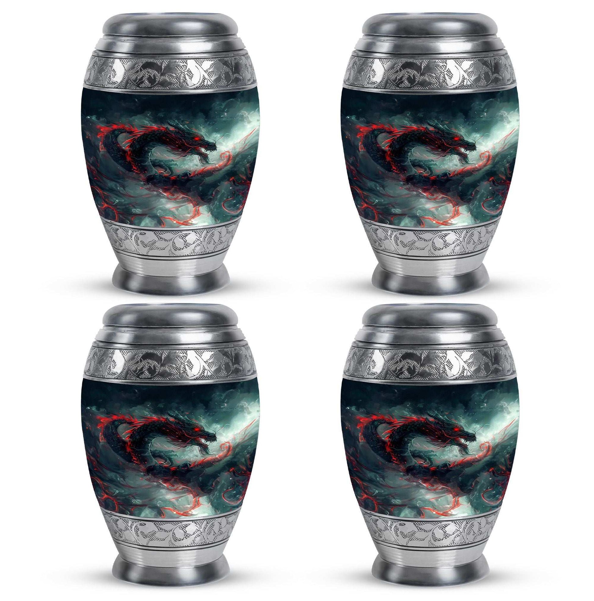 Dragon Memorial Ashes Urn For Adults - Cremation Keepsake For Men & Women