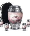 Pink Dragon Keepsake & Large Cremation Urns For Human Ashes
