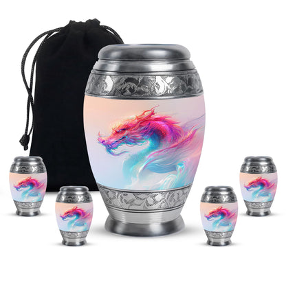 Personalized Beach Keepsake Urn for Human Ashes - 10-inch, 200 cu in - Yatskia