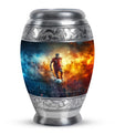 Soccer Memorial Urn Funeral, Ashes Cremation Urn