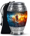 Soccer Memorial Urn Funeral, Ashes Cremation Urn