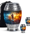 Soccer Memorial Urn Funeral, Ashes Cremation Urn