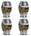 Orange Cat Keepsake For Ashes Large Funeral, Ashes Urn For Ashes