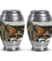 Orange Cat Keepsake For Ashes Large Funeral, Ashes Urn For Ashes