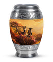 Zebra Urn For Human Ashes Dad Funeral, Ashes Urn