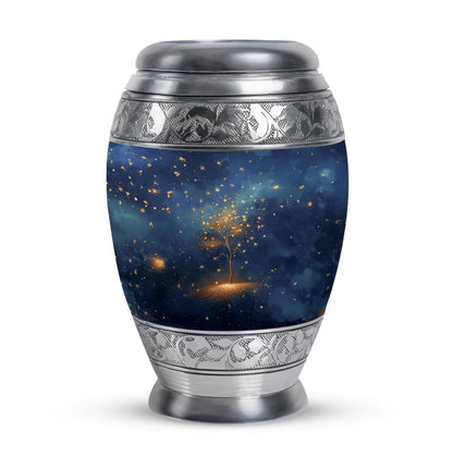 Personalized Tree of Life Memorial Urn for Human Ashes - 10-inch, 200 cu in - Yatskia