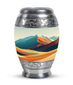 Mountains Urn Keepsake For Ashes Funeral, Ashes Memorial Urn