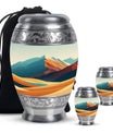 Mountains Urn Keepsake For Ashes Funeral, Ashes Memorial Urn
