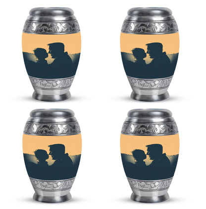 Personalized Father Memorial Urn for Human Ashes - 10-inch, 200 cu in - Yatskia