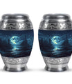 Lunar Small Urn Funeral, Ashes Cremation Urn