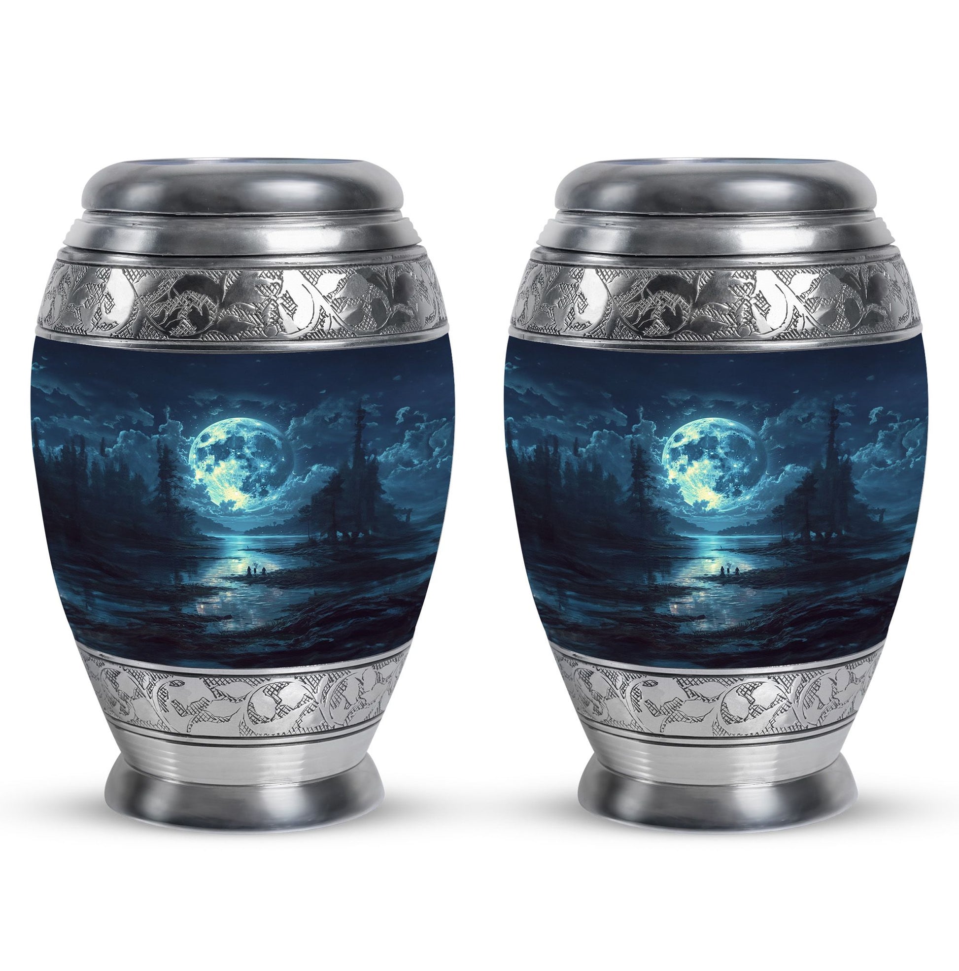 Lunar Small Urn Funeral, Ashes Cremation Urn
