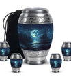 Lunar Small Urn Funeral, Ashes Cremation Urn