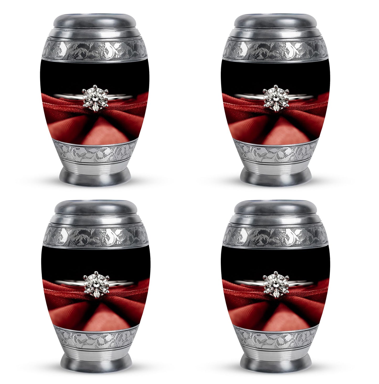 Personalized Artistic Memorial Urn for Human Ashes - 10-inch, 200 cu in - Yatskia