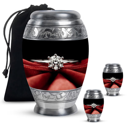 Personalized Artistic Memorial Urn for Human Ashes - 10-inch, 200 cu in - Yatskia
