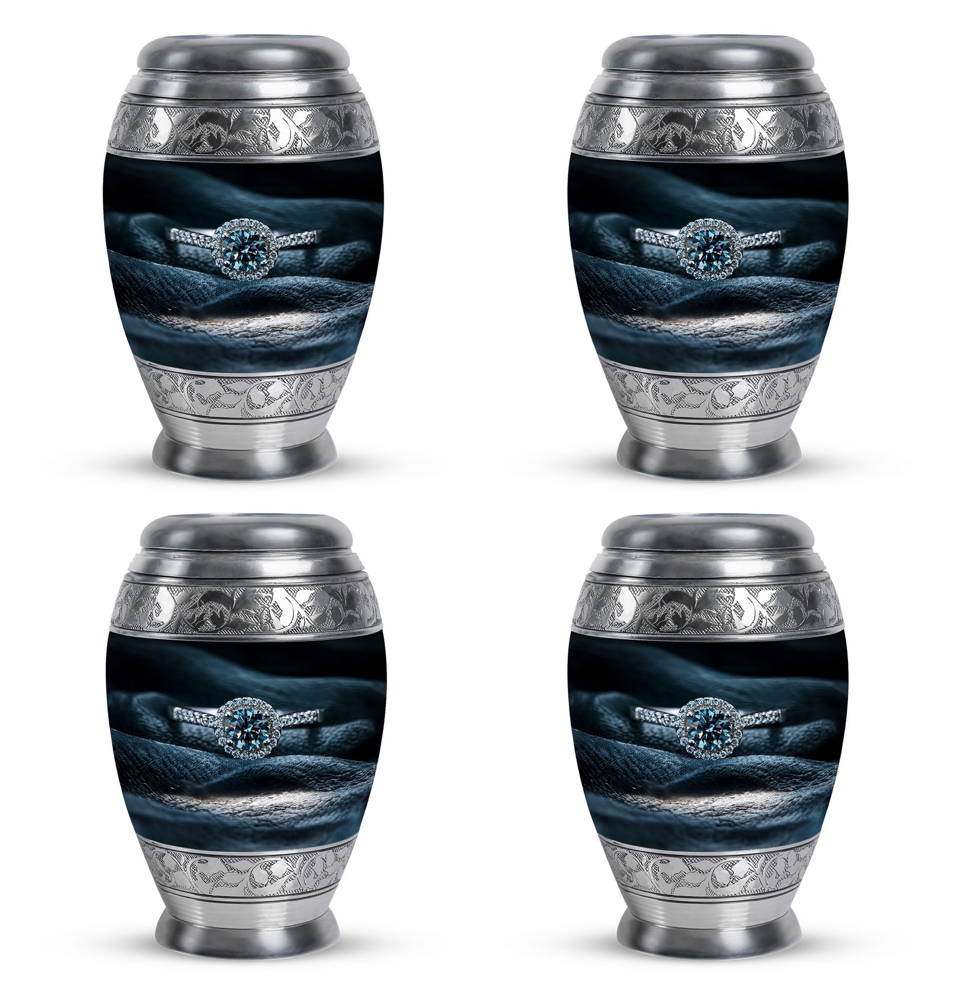 Ring Small Urn For Ashes Funeral, Ashes Cremation Urn For Ashes