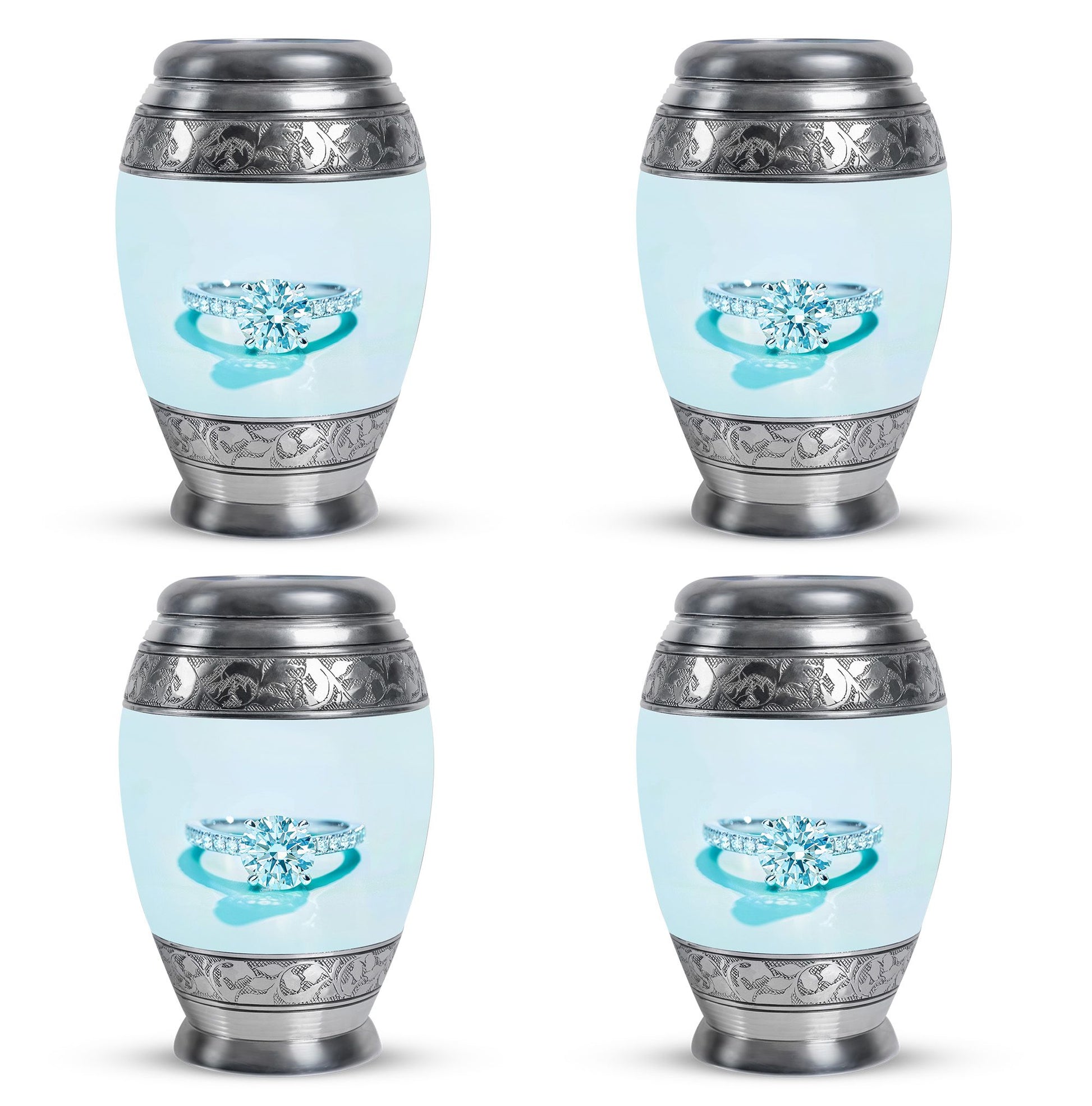 Ring Small Urn For Ashes Adult Male Large Funeral, Ashes Urn