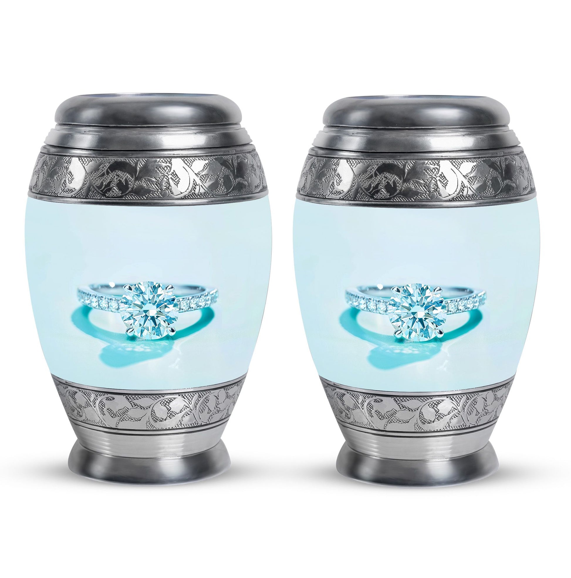 Ring Small Urn For Ashes Adult Male Large Funeral, Ashes Urn