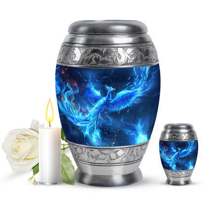 Personalized Bird Keepsake Urn for Human Ashes - 10-inch, 200 cu in - Yatskia