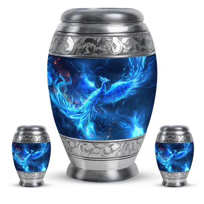 Personalized Bird Keepsake Urn for Human Ashes - 10-inch, 200 cu in - Yatskia
